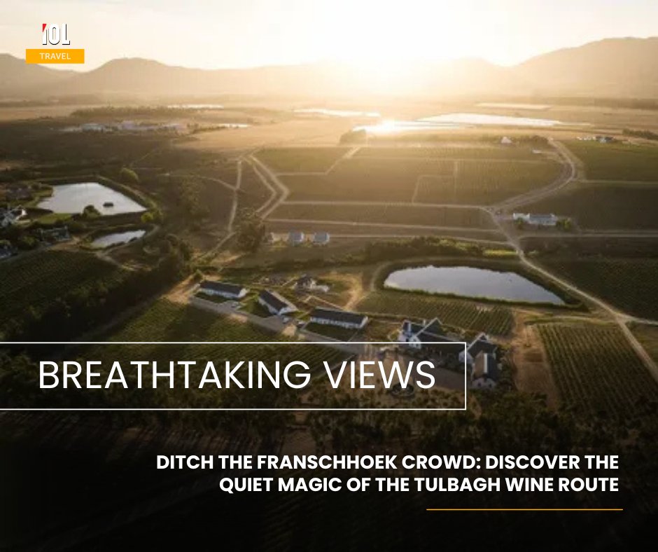 IOLTravel's tweet image. Escape the hustle of Franschhoek and explore the tranquil charm of Tulbagh’s wine estates, offering unique tasting experiences.
#travel #WineEscape #Tulbagh #SouthAfrica #WineLovers
Read on tinyurl.com/vpzm24ue