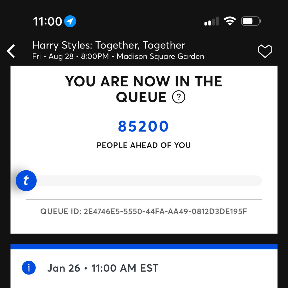 MingiAndYunho's tweet image. there’s no way 85k of yall have AMEX #harrystyles 

can ticketmaster start verifying presale / credit cards BEFORE letting ppl in queue 😒
