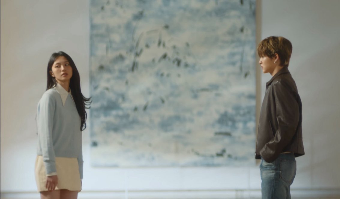 fighting at an art exhibition…one of his favourite places to be, i will never do you like that jihoon 😔