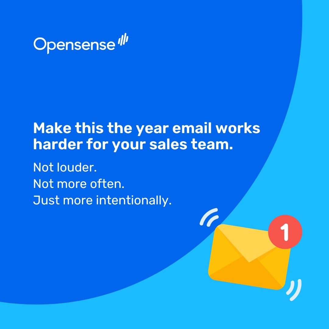 Make this the year email works harder for your sales team.
Every send is a brand moment.
Every inbox is an opportunity.

See why email is sales’ favorite channel for buyer behavior and engagement. → hubs.li/Q03_v73v0 

#EmailMarketing #B2BGrowth