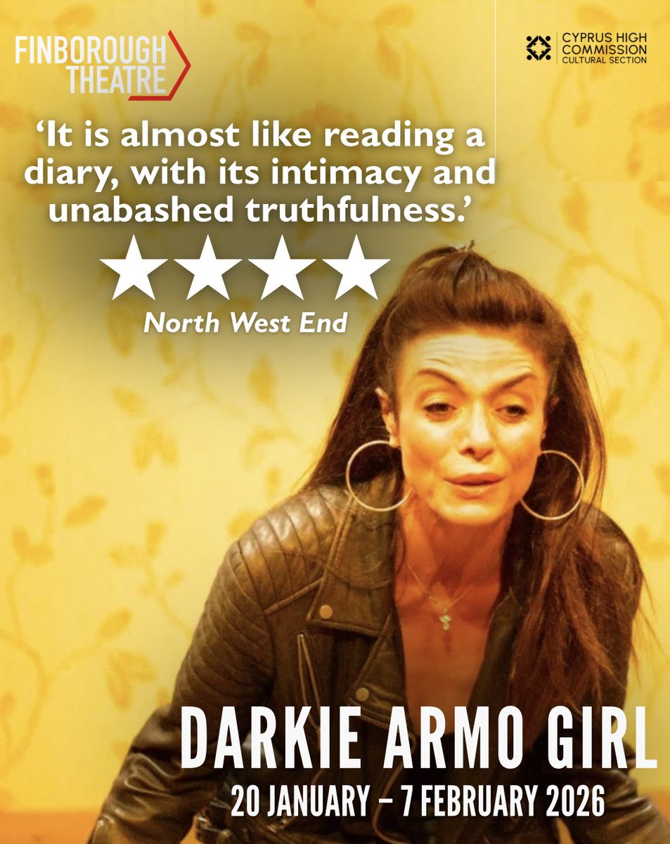 Darkie Armo Girl  is back on stage! 
Tickets available through the link in our bio. Tickets also available for purchase in person. 
.
.
#MeTooTheatre #ArmenianTheatre #newwriting #finboroughtheatre #london #theatre #monologues #feminism #feministtheatre #autobiographincaltheatre
