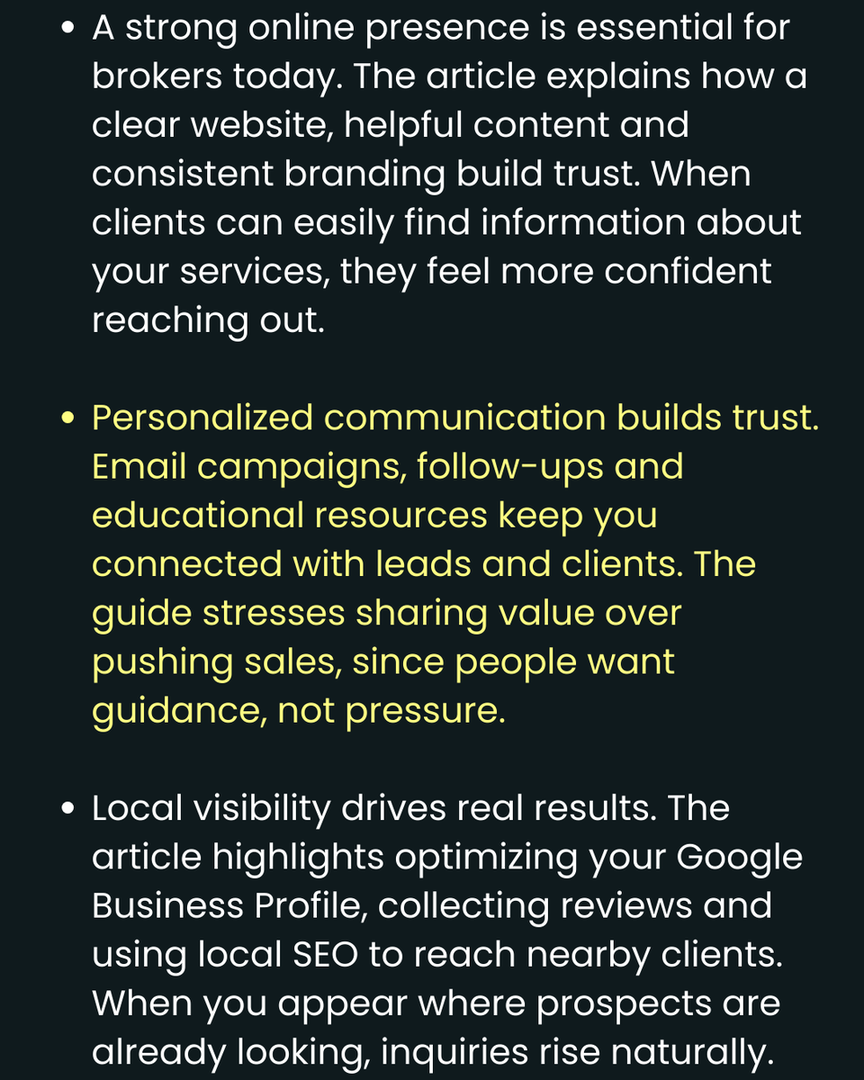 newlightdigital's tweet photo. Insurance is competitive, and referrals aren’t enough.
This guide shows marketing strategies brokers can use to build trust, attract clients and stay top of mind.

COMMENT “INSURANCE MARKETING” FOR THE GUIDE.
#insurancemarketing #insurancebrokers #leadgeneration #digitalmarketing https://t.co/NtFBfEaHOQ