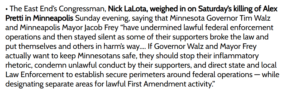 sarinastyle's tweet photo. @replalota blaming everyone except the murderers in Minneapolis. Source: @eastendbeacon. His cult leader is king of inflammatory rhetoric (see J6). This after his passive aggressive post about how to behave around rogue law enforcement personnel to avoid being murdered. https://t.co/3tPdPTszkC