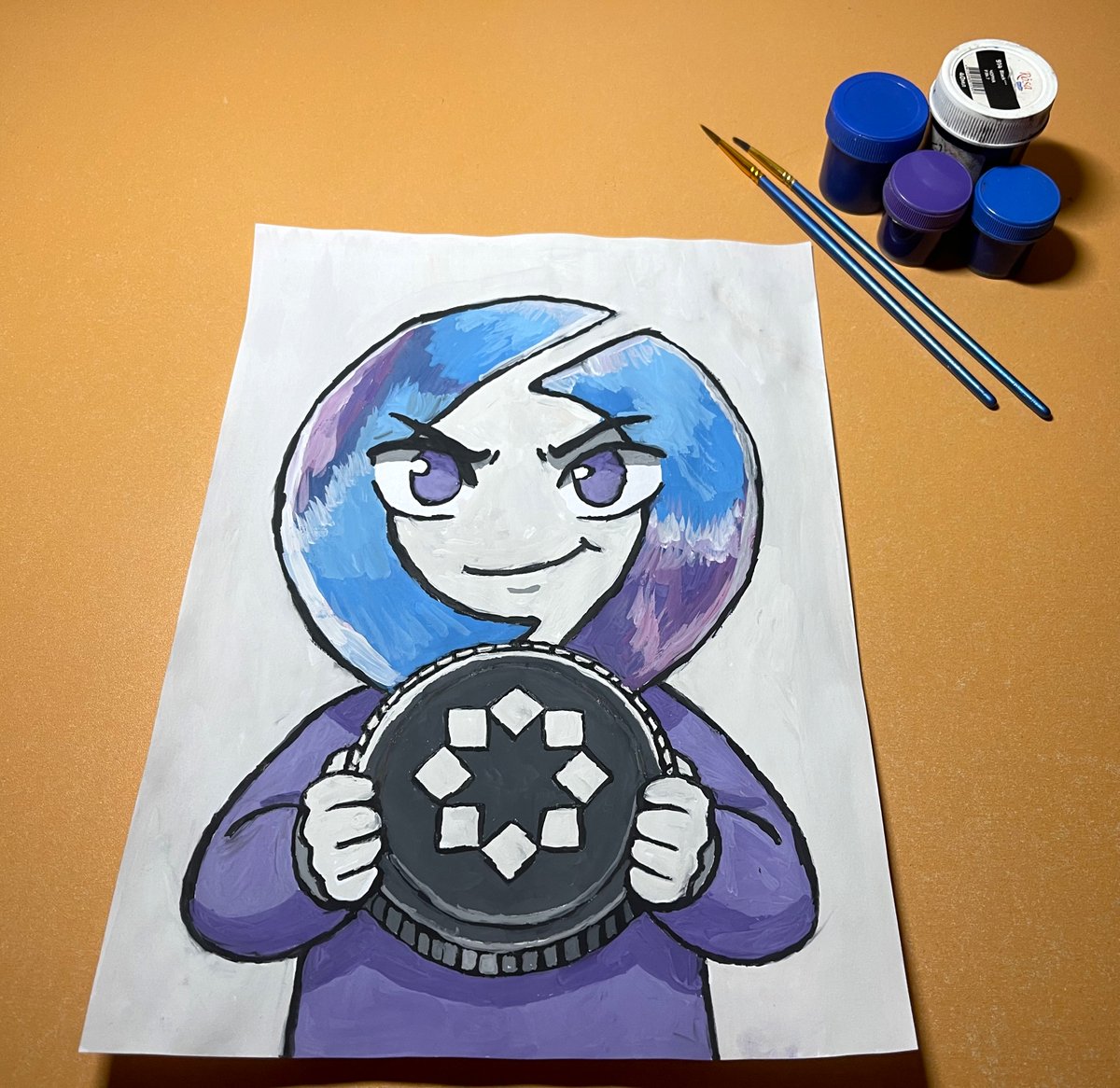 My first painting art for <a href="/soneium/">Soneium 💿</a> and <a href="/StartaleGroup/">Startale 💿</a> 
🎨What do you think about this dude?