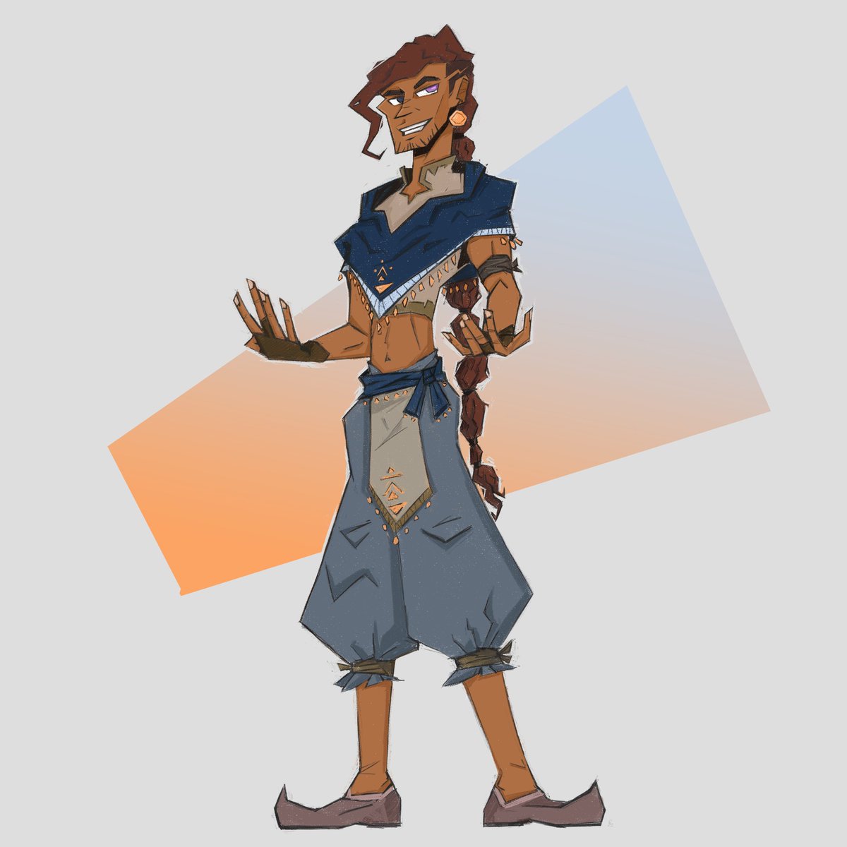 jonasdhaens's tweet photo. Ta'san the rogue of the party. A crystal skull turned human.
originally designed by one of the players: https://t.co/23y3zfdMXI

#dndcharacter #dndart #dnd #character_design #characterillustration https://t.co/gdvAlLZqY7