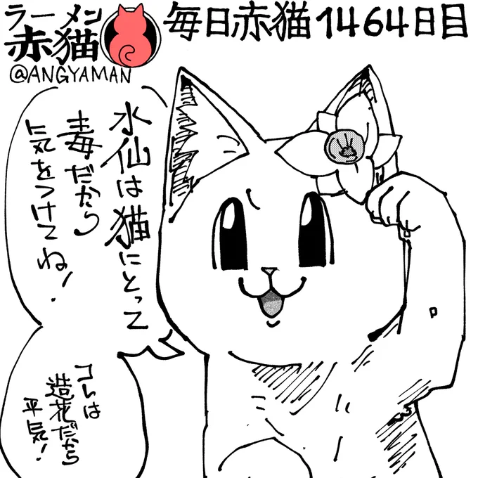 お花に罪はないから
#ラーメン赤猫 #ジャンププラス
177杯目 https://t.co/MQmA2YubTt 