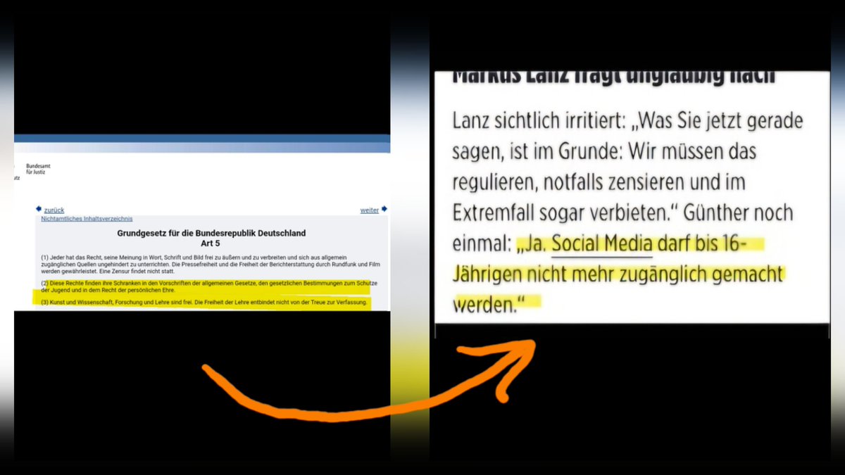 MS22029's tweet photo. @MaxDenker1 @Hirn_aus_Hack Was wir von #NIUS über #Guenther zu hören bekommen haben, weiß #vStorch. 🤭
Was wir tatsächlich von #Guenther hören können,   weiß man per Originalsendung mit #Lanz: Es geht um #Jugendschutz. Das Wort meidet die #AfD aus Gründen wie der Teufel das Weihwasser... Entlarvend. https://t.co/qZb8ULNut6
