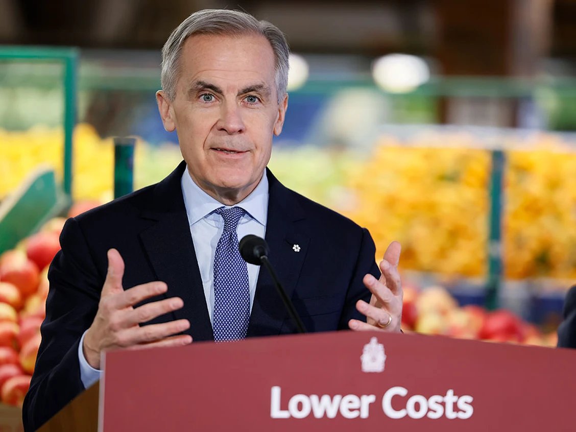 FoodProfessor's tweet image. BREAKING: PM Carney announces new measures to make groceries and essentials more affordable.

• New Canada Groceries &amp;amp; Essentials Benefit (formerly GST credit): +25% for 5 years + one-time 50% top-up
• Up to $1,890 this year for a family of four
• $500M to ease supply-chain…