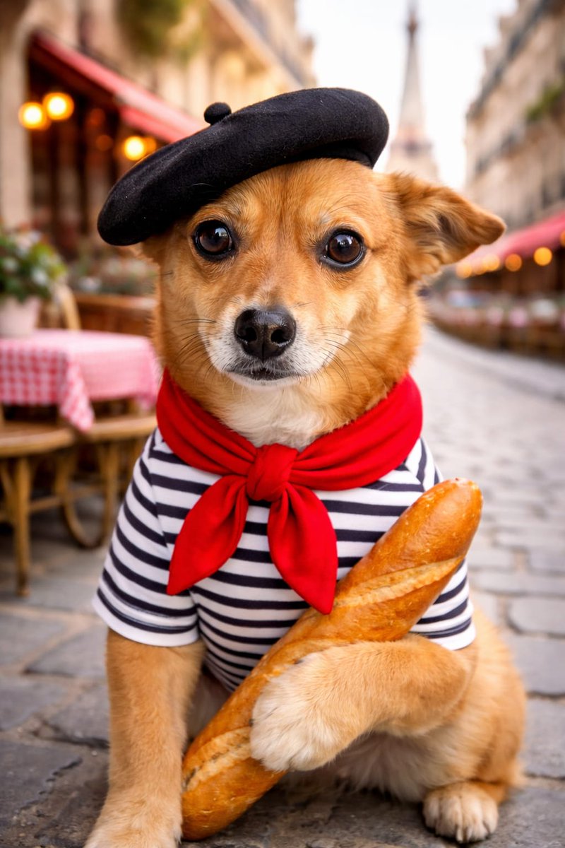 zeudinersarg's tweet image. Si Annie estuviera en París 😍🤗🇫🇷🥖 #zeudiners