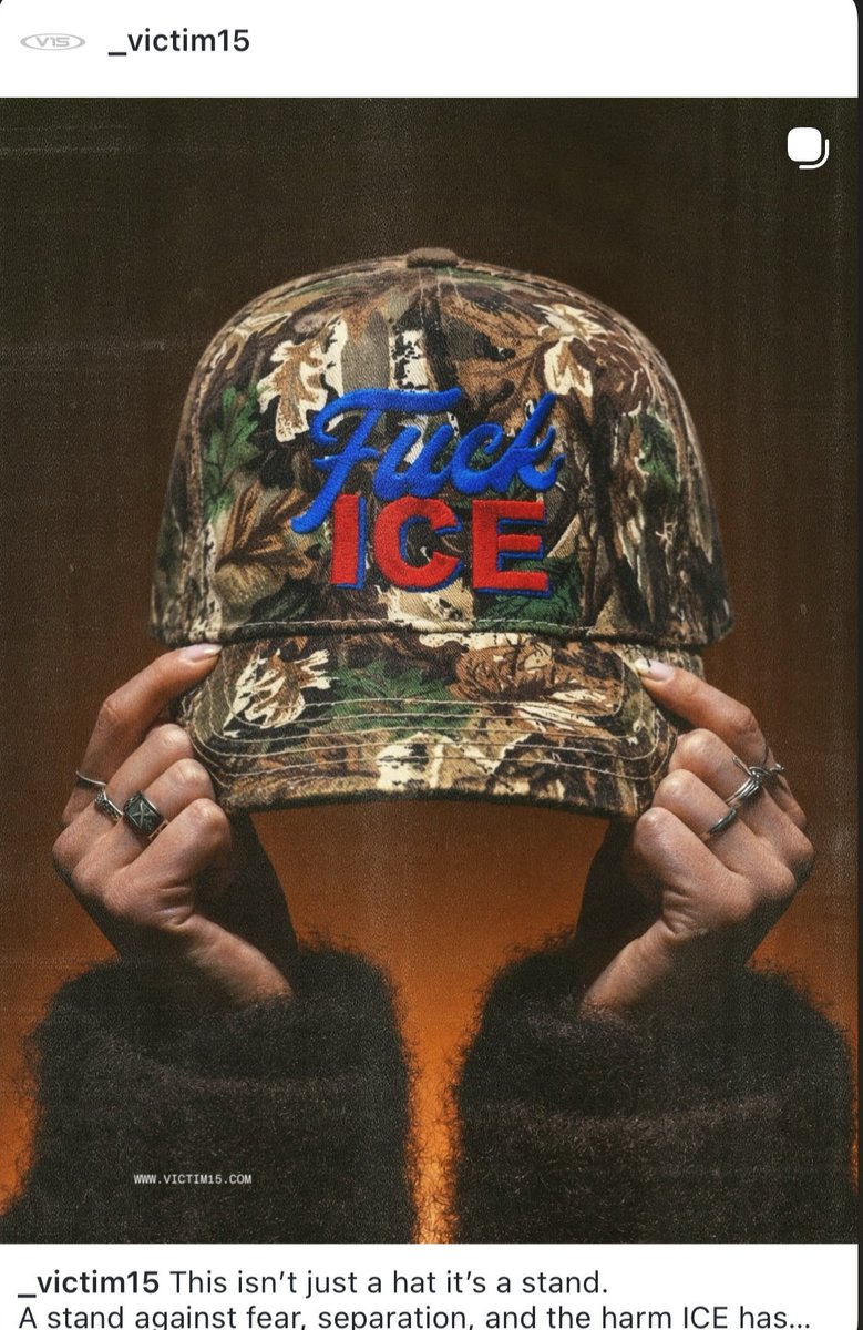shareefmosby's tweet photo. @katiebugbaby1 Fuck Ice hat #fuckice camo hat https://t.co/QH5UOMQl0C