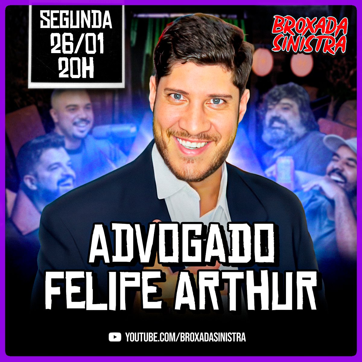 broxadasinistra's tweet image. ⚖️ ATENÇÃO  ⚖️

O nosso país jaz em destroços, e só o BRAÇO FORTE e a MÃO AMIGA do Direito podem nos EMPURRAR pra fora desse abismo!

O Dr Advogado Felipe Arthur comparece hoje para sanar dilemas NOSSOS e do PÚBLICO, em caráter de URGÊNCIA

HOJE, às 20h (em ponto)
link no reply👇