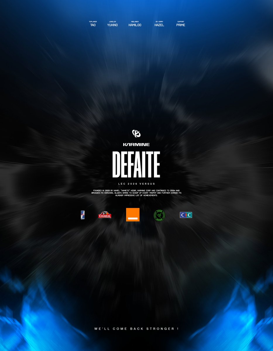 Karmine Corp tweet media