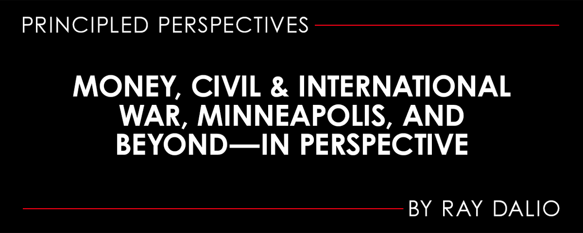 Money, Civil & International War, Minneapolis, and Beyond—in Perspective