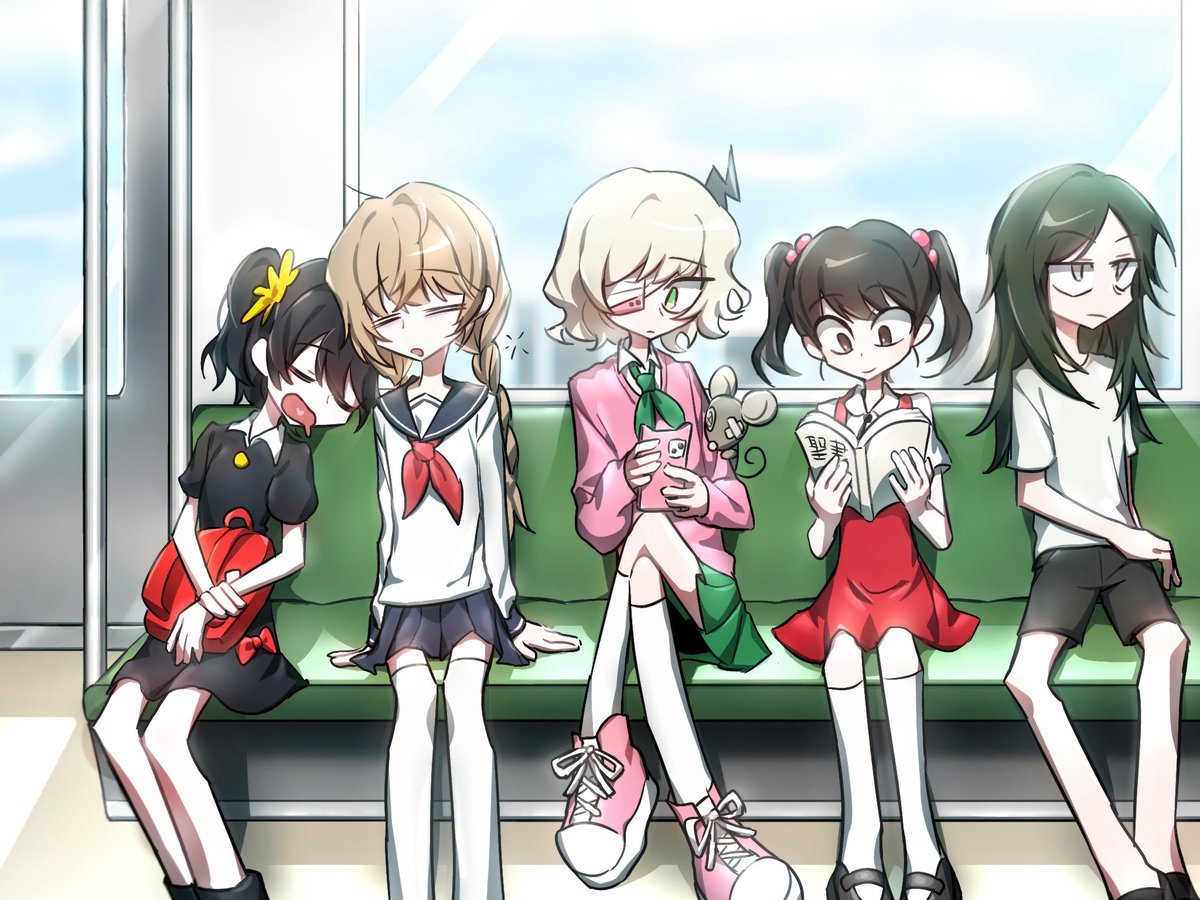 #SKC美術部 でんしゃ