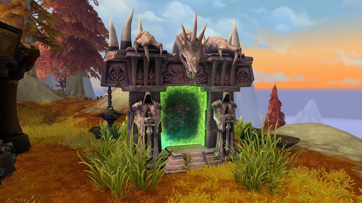 MrGMYT's tweet photo. We’ll find out how to get the Dark Portal decor during the State of Azeroth stream on January 29th.
https://t.co/uQbzG44Aus https://t.co/cm1zyhu3Ka