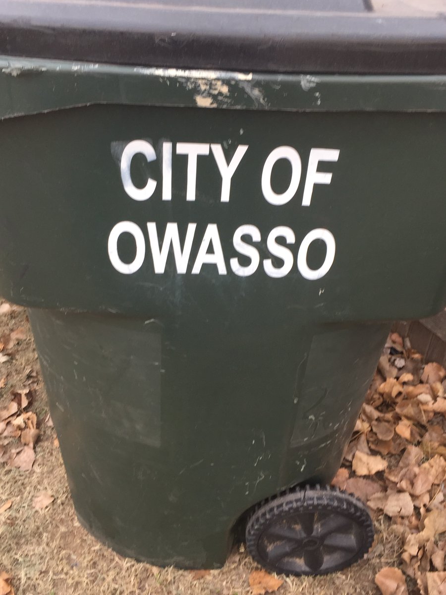 Due to local landfills being closed, Owasso Public Works has suspended citywide trash service until further notice.