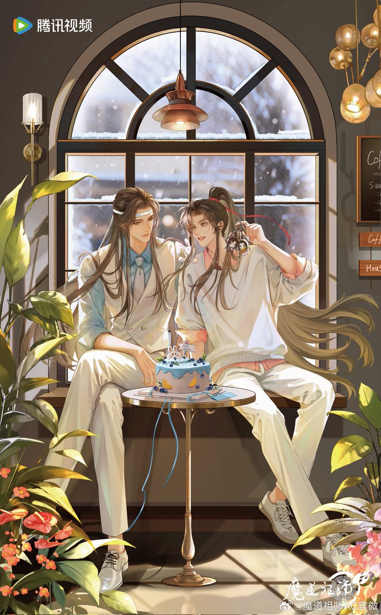 wangxiangallery's tweet photo. MODERN WANGXIAN OFFICIAL ILLUSTRATIONS 🩷🩵 https://t.co/AbXgTKpyOl