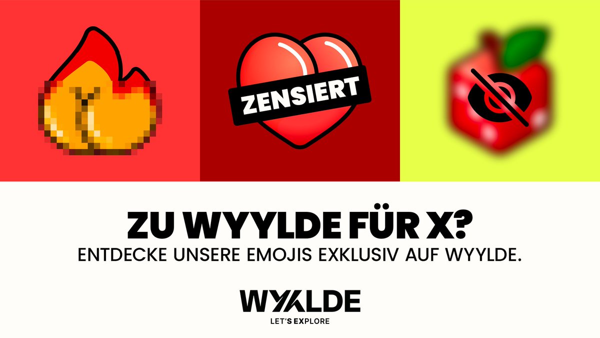 Wyylde_AT's tweet image. Standard-Emojis sind nett. Unsere sind Wyylde🔥:
Wenn ein einfaches❤️: nicht ausreicht, um auszudrücken, was du sagen möchtest, dann nutze unsere neuen exklusiven Emojis. Drücke deine Wünsche ohne Filter aus😈: Alle Emojis, exklusiv auf Wyylde.