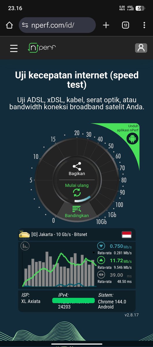 hansen_isme's tweet photo. @myXLCare Ada lg yg lebih lemot drpd XL? Udah merger Axis masih bodor kalian. #xlprioritas https://t.co/iKa7vmpgV5