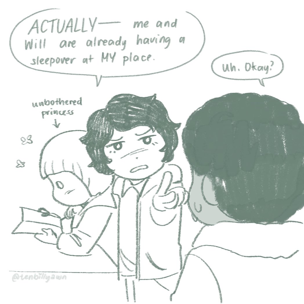 tenbillyawn's tweet image. kofi request #4! michael, sharing is caring btw… 

#byler