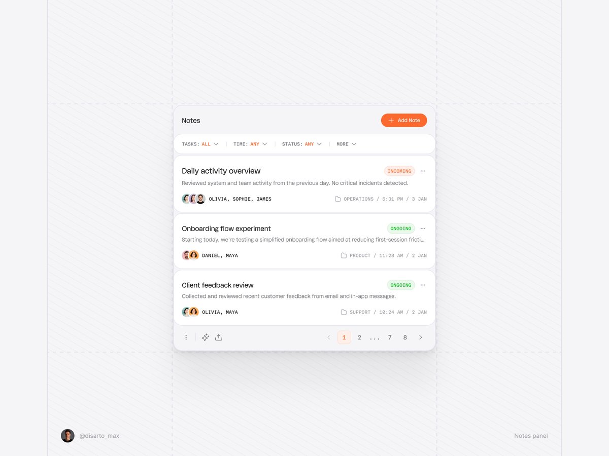 Collection of UI components ✨