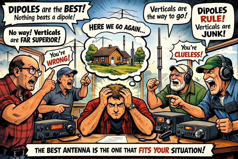 K3TripleR's tweet photo. The best antenna is the one that fits your situation! https://t.co/EWLxPY3eoF