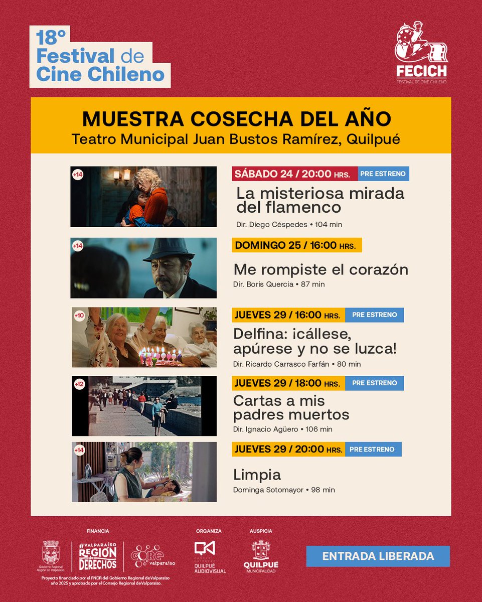 Festival de Cine Chileno tweet media