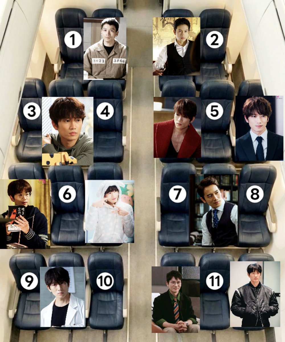 which seat would you choose? 

( jisung characters version )