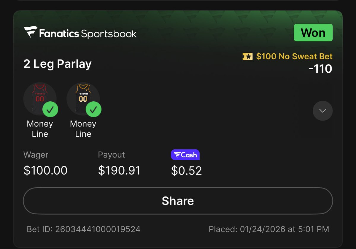_versacepirate's tweet photo. If it’s green, I’m smiling 💸🍀
Another weekend, another payout.
#CashedOut #GreenScreens #WinningWeekend #SportsPicks #BettingLife #RunItUp https://t.co/EagfegclcP