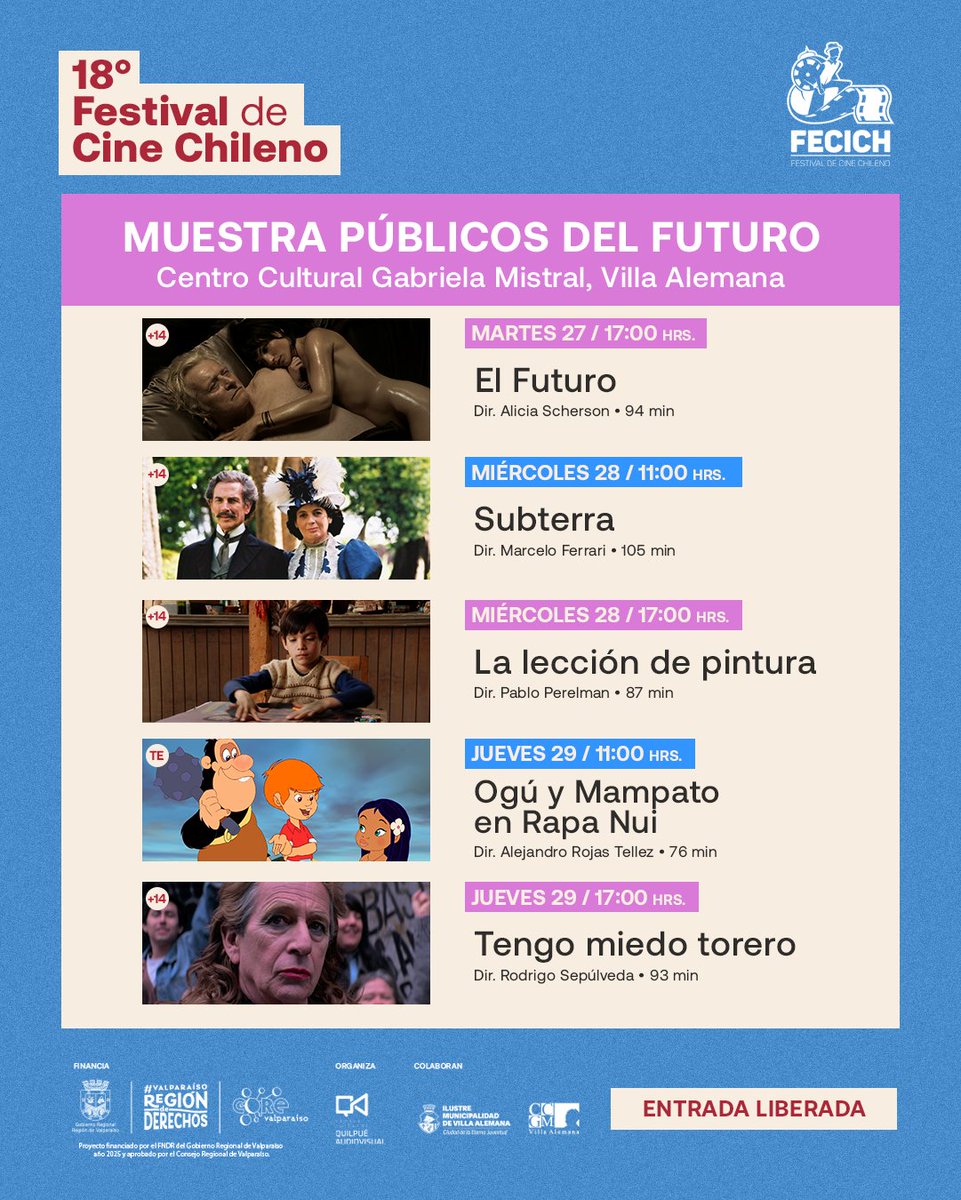 Festival de Cine Chileno tweet media