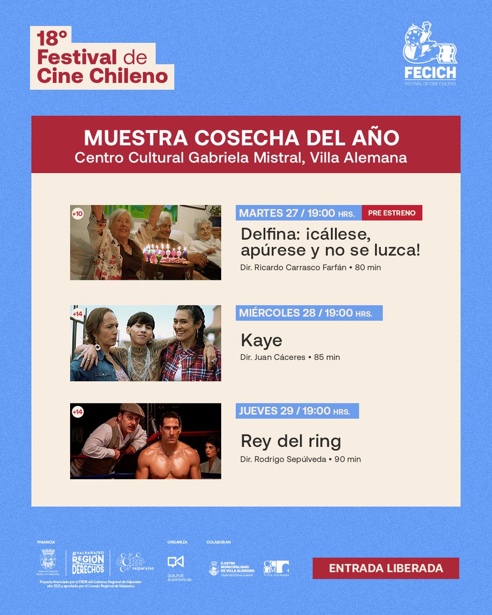 Festival de Cine Chileno tweet media
