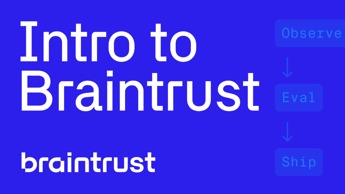 Ankur Goyal (@ankrgyl) / Posts / X