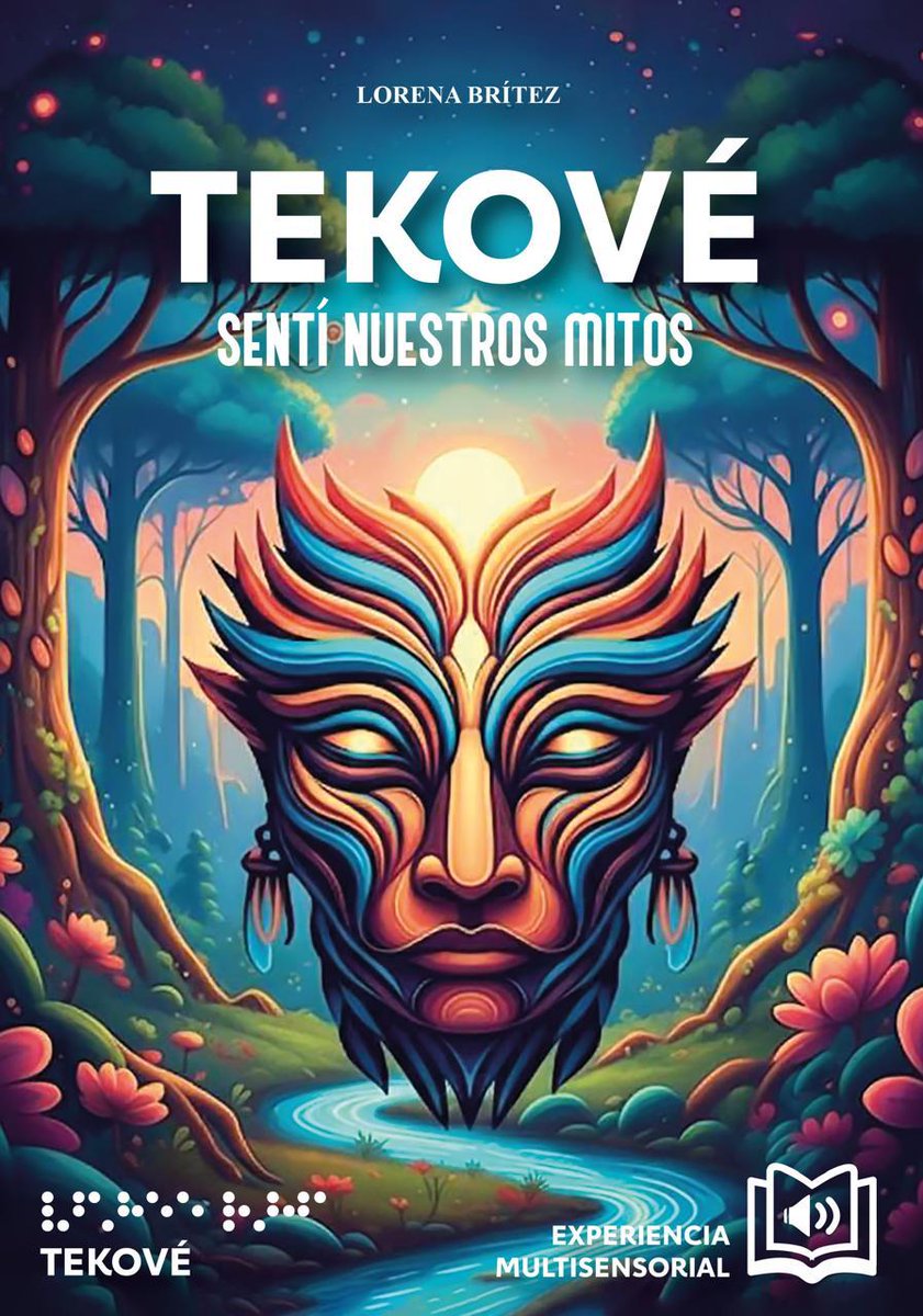 itaipuparaguay's tweet photo. 😎📚 Felicitamos a Lorena Brítez, colaboradora de la Asesoría de Turismo de ITAIPU, por la presentación de su libro "TEKOVE – Sentí nuestros Mitos", primera obra literaria 100% inclusiva en Paraguay.

😎📚 Este material didáctico busca transmitir nuestra cultura y raíces a través de una comunicación que combina Braille, Lengua de Señas paraguaya (vía códigos QR), dibujos de los mitos en relieve 3D, audio descripción y Realidad Aumentada.

Leé aquí 👉 https://t.co/PsgullJ0Dk