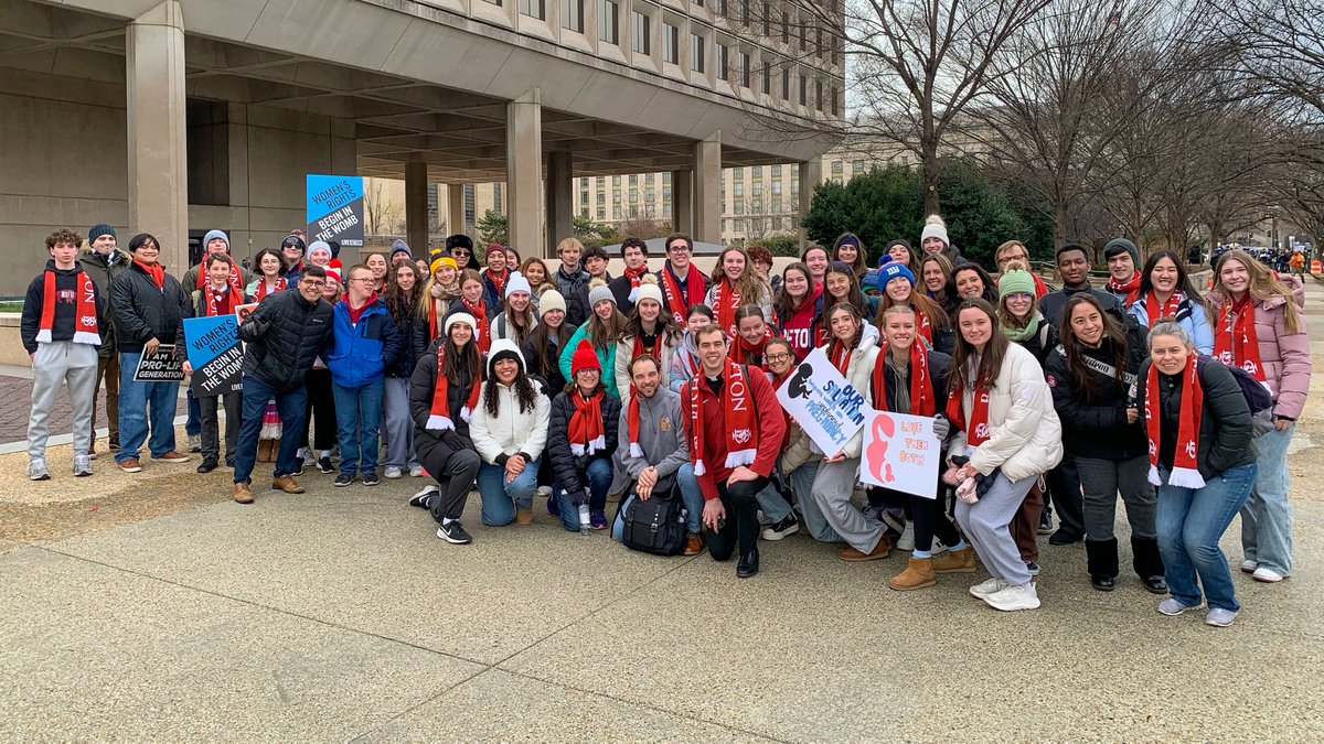 bishopiretonhs's tweet photo. Bishop Ireton students traveled to the March for Life and the Life is VERY Good Rally and Mass this past Friday to stand for all human life from conception to natural death. #LiveJesus #AdvanceAlways https://t.co/oLvMFvPsvH