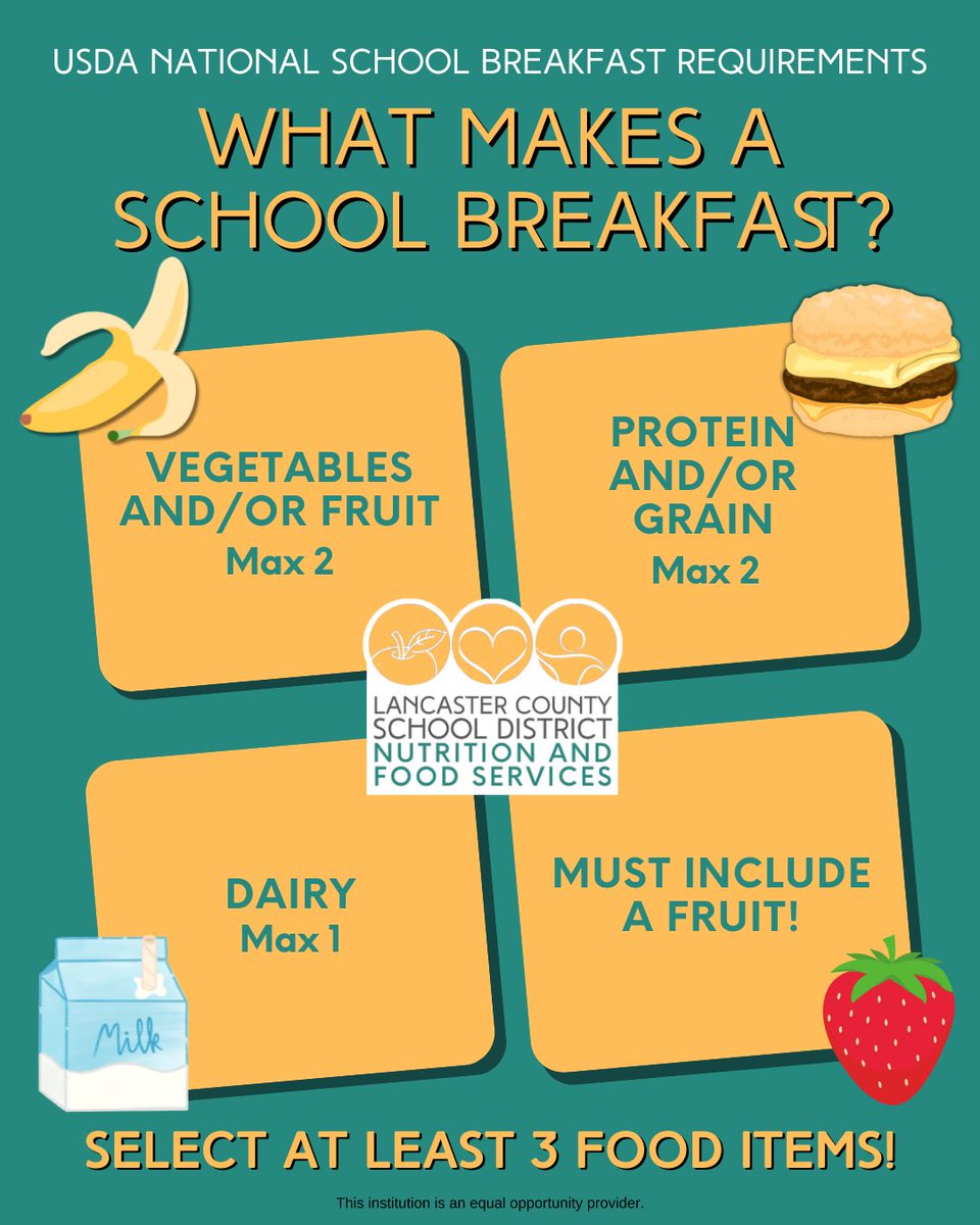 Fruits, grains, protein, and dairy—pick your combo and power up your morning! Every tray builds brainpower and boosts classroom energy. 🍏⚡

<a href="/LancasterCSD_SC/">Lancaster County School District</a> #LancasterSC #LancasterSouthCarolina #Lancaster #SCschools #LancasterCounty