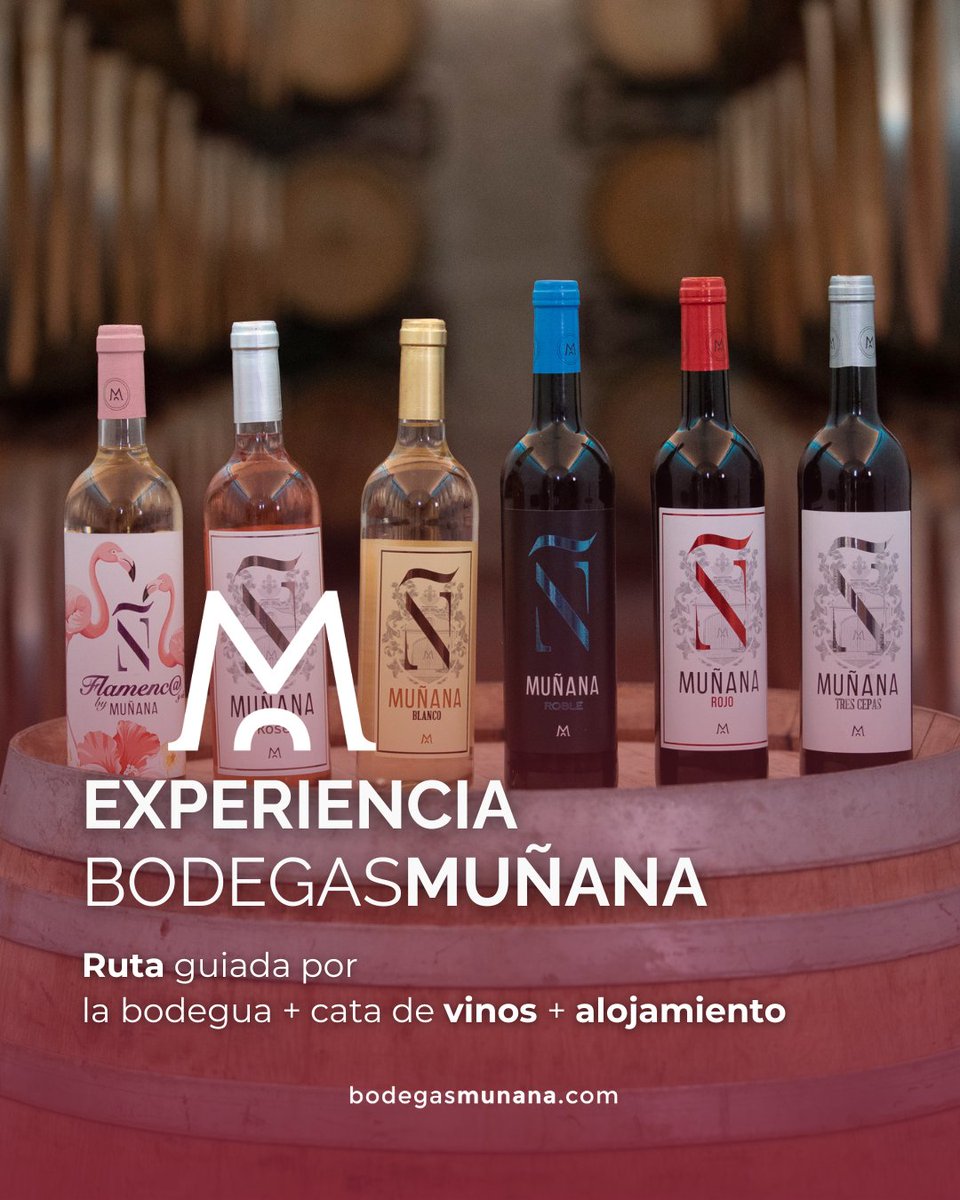 🌄 Un lugar donde el paisaje acompaña, el silencio suma y el tiempo juega a favor del disfrute.

La experiencia incluye:
✔ Visita guiada por la bodega
✔ Cata comentada de vinos
✔ Alojamiento rural en plena naturaleza

Descubre esta experiencia en 👉 bodegasmunana.com