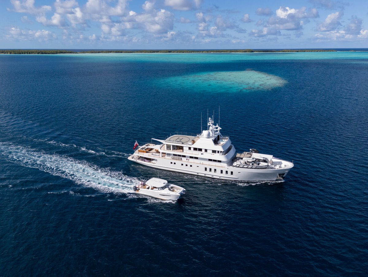 sytreports's tweet photo. A remote experience: Cruising French Polynesia onboard JeMaSa 🇵🇫

Chartering around French Polynesia is the true definition of remote cruising. All that charter you need is a superyacht that houses all necessary amenities, an experienced crew, and plenty of space for your entire family or friend group: a superyacht the likes of JeMaSa, available for charter through https://t.co/fQfUAHwGiV.

Click for more: https://t.co/goRPlsD7cv