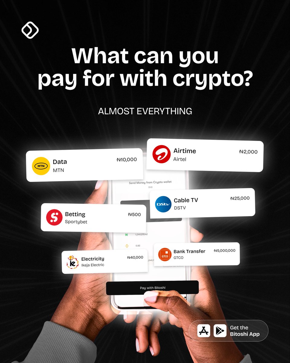 Pay for almost anything with crypto. Yes, really 😉 No delays. No stress.  Just smooth payments with Bitoshi. #bitoshi #cryptopayments  #cryptotransactions #cryptopayments