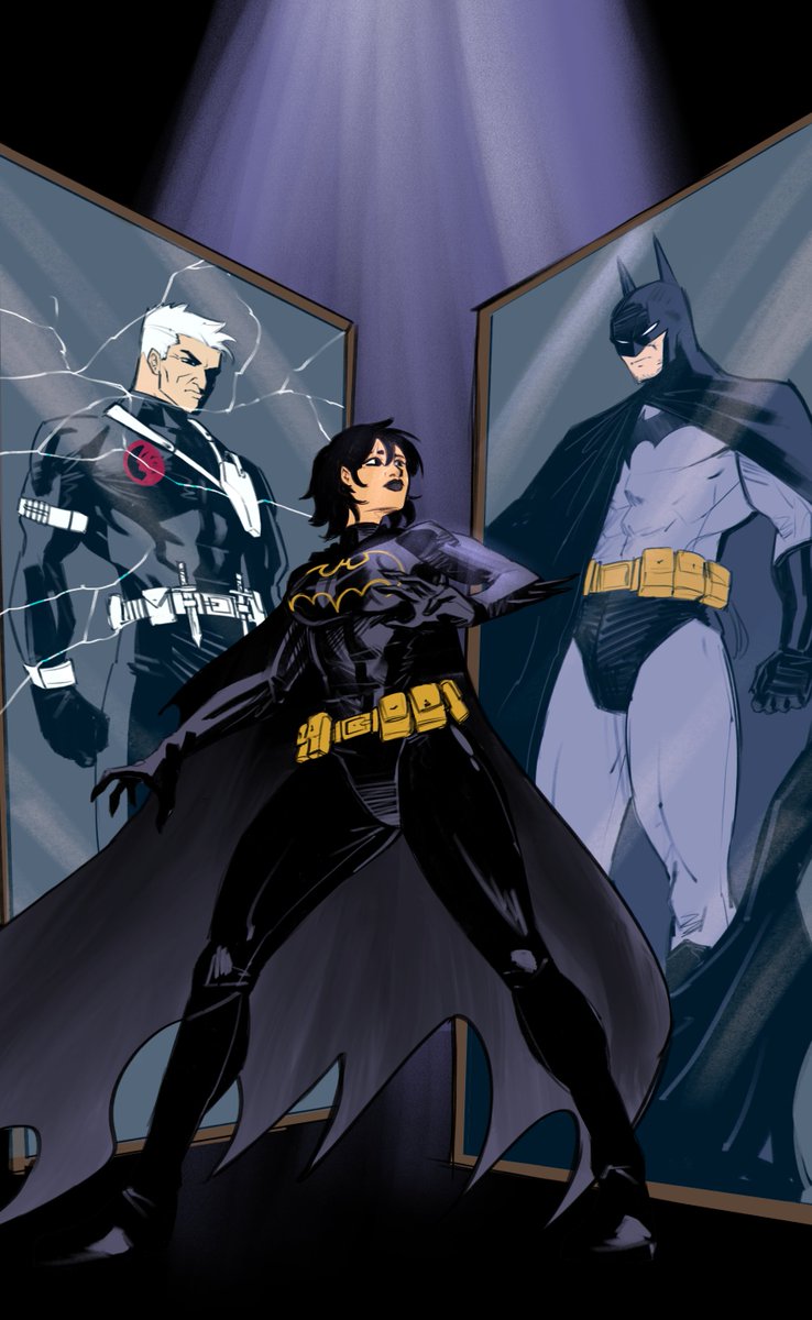 Randomuser9O9's tweet photo. Day 1 of Cass Cain Week! Father(s) commission by @01lev04  #cassandracain #dc #dcomics #Batman #Brucewayne #batgirl #blackbat #davidcain #artwork #fanart #cassandracainweek https://t.co/gaMSWAQo8N
