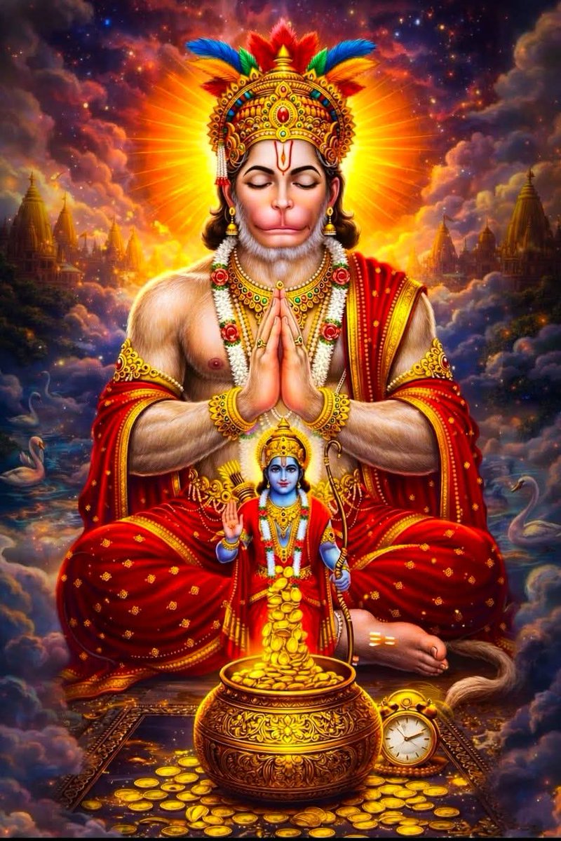 सतत हनुमान जी का नाम जपने से रोग दूर हों, पीड़ा समाप्त हो और जीवन में शक्ति और साहस बना रहे। 

जय श्री बजरंग बली हनुमान जी को प्रणाम