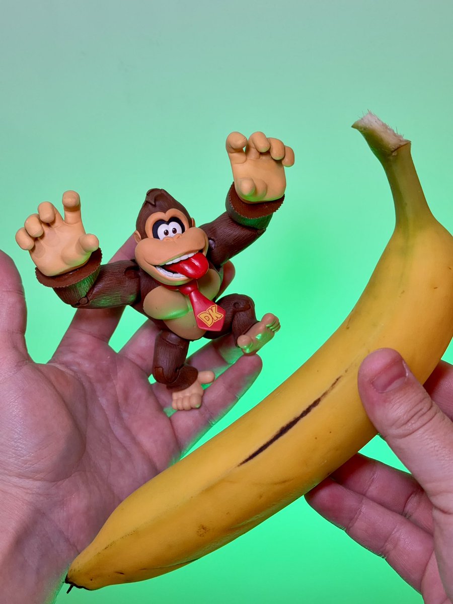 🍌 Custom Bananza DK Action figure!! 🍌
