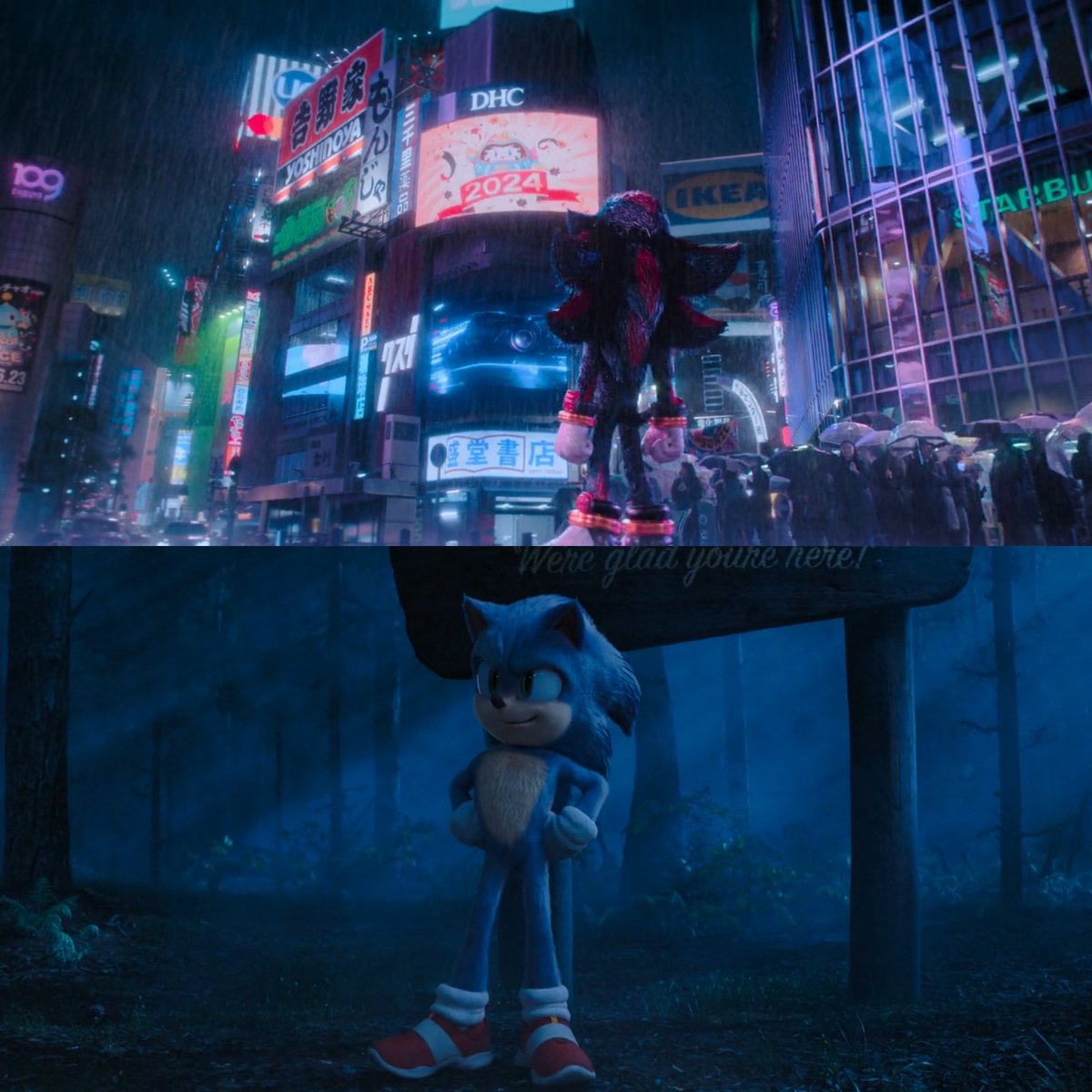 KellytoyDK's tweet image. SONIC MOVIE FACT: as Sonic 3 takes place in 2024, and the ending stinger takes place directly after the end of the movie, there is a nonzero chance Sonic the Hedgehog 4 (2027) will take place in 2024. 

this means Charlie Kirk is still alive within the movie’s timeline