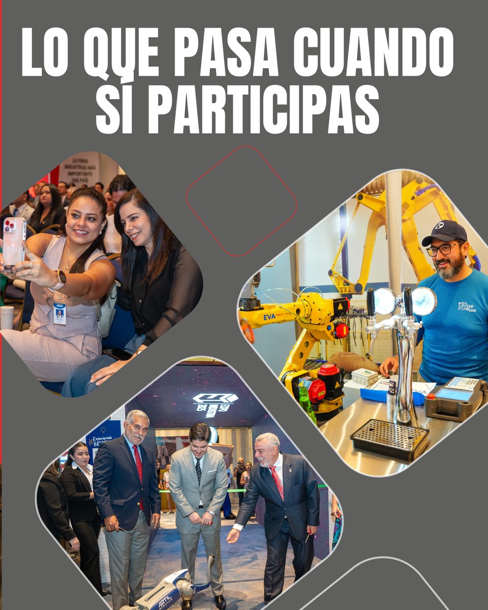 En los negocios, las excusas no generan clientes 🚫
Expoindustria es donde tu empresa gana visibilidad, alianzas y oportunidades 🔧✨

Stands disponibles. Reserva tu espacio 📩