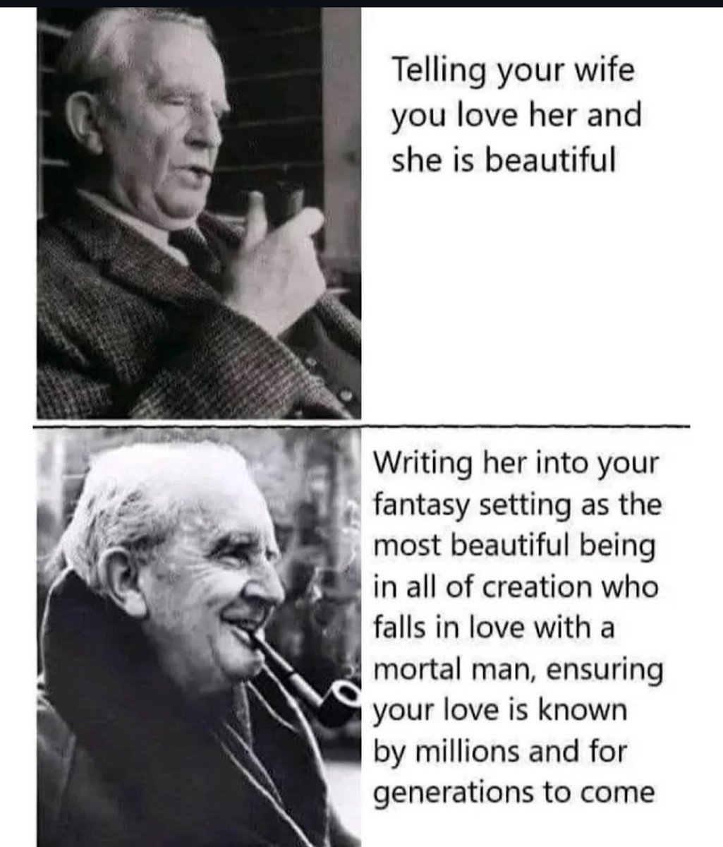 J.R.R. Tolkien truly was one of a kind🥹❤️