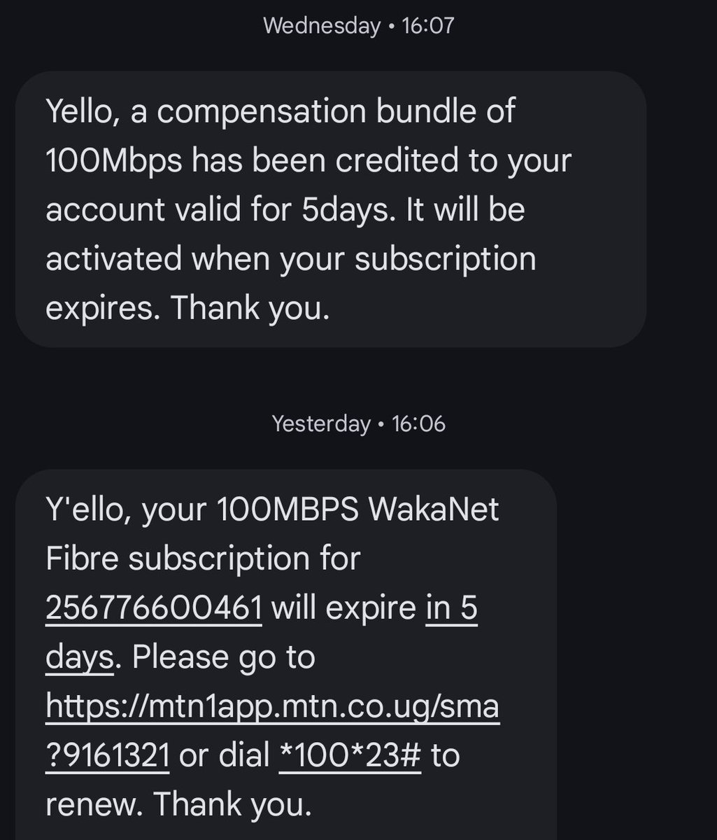 JimmyAleti's tweet photo. Additionally, I expect my Wakanet fibre subscription to be extended by the number of days Internet was shutdown (4 days). 100MB compensation is useless. So my new expiry date must be 4th February 2026. https://t.co/3u4t2bkpiM