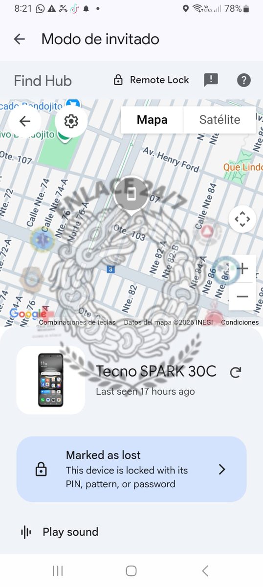 🟥 RATA SE TOMA SELFIE, PONE EN EL ESTADO DE WHATSAPP SU FOTO CON SU NOVIA Y TODO DESDE EL CELULAR QUE ACABABA DE ROBAR 🟥

Sucedió en #Zumpango #Edomex 
La ubicación aparece en la Colonia Gertrudis Sánchez en la alcaldía GAM.