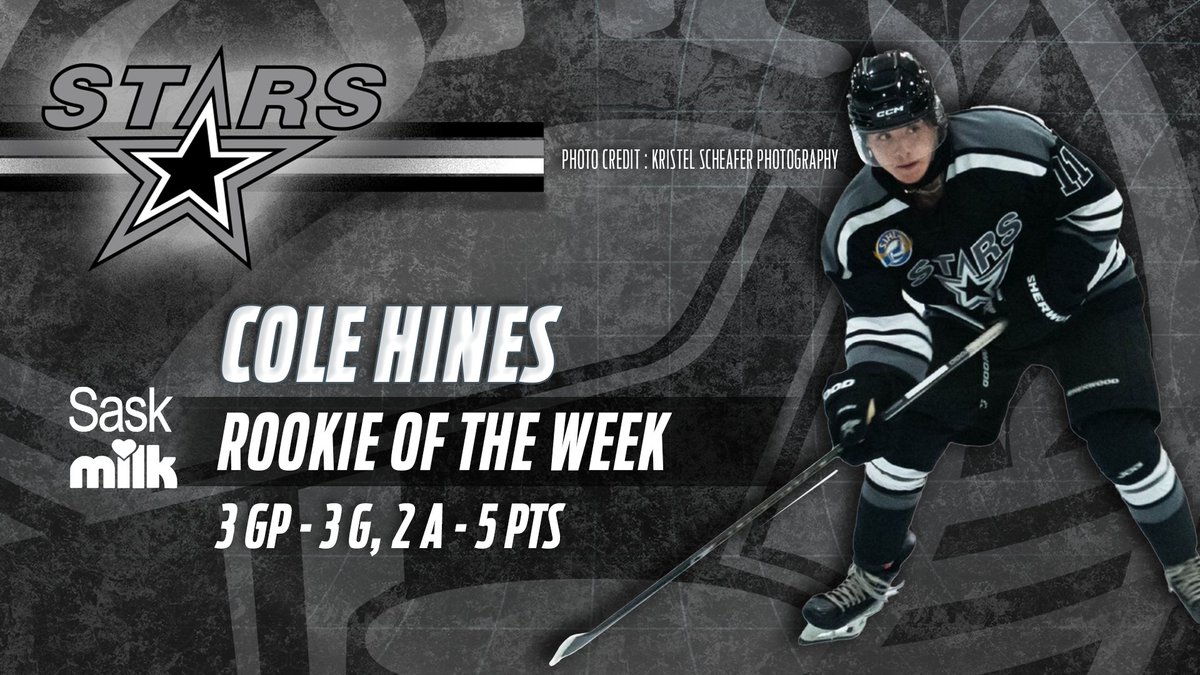 (2/2 continued)

<a href="/SaskTel/">SaskTel</a> Goalie: Joey Rocha, <a href="/weyburnredwings/">Weyburn RED WINGS - SJHL</a> 
<a href="/SaskMilk/">SaskMilk</a> Rookie: Cole Hines, <a href="/SJHL_NorthStars/">North Stars</a> 

#SJHL #StayHerePlayHere #SuccessStartsHere