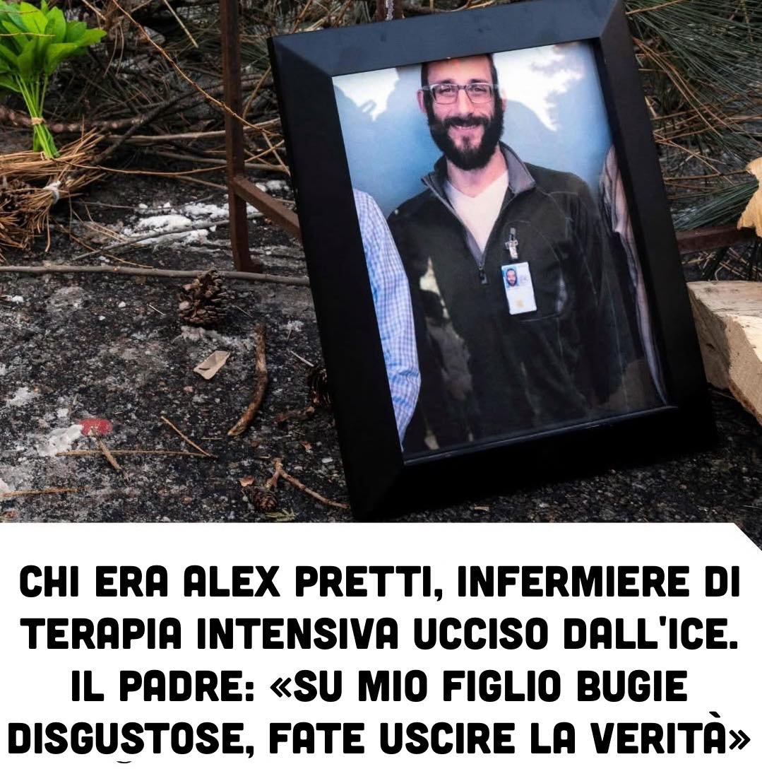 Fabio65C's tweet photo. Michael Pretti, padre di Alex Pretti, l'infermiere di origini italiane ucciso a Minneapolis dalla Border Patrol, racconta al Corriere che entrambi i lati della sua famiglia sono immigrati dal nord Italia. Michael e sua moglie Susan vivono in Colorado e hanno appreso la notizia della morte del figlio da un giornalista dell'Associated Press, senza alcun avviso ufficiale da parte del dipartimento della Sicurezza Interna.

«Per favore, fate sapere al mondo», ha ripetuto Michael, chiedendo di diffondere la verità su Alex, descritto come un uomo buono che si prendeva cura degli altri. I genitori sono rimasti profondamente colpiti e arrabbiati dalle dichiarazioni diffamatorie da parte delle autorità, che hanno etichettato Alex come un terrorista. Hanno chiarito che, mentre veniva attaccato, non impugnava un’arma ma un cellulare, alzando la mano per proteggere una donna.

Alex era un cittadino americano, nato in Illinois, con un passato senza problemi legali. Viveva da solo dopo il divorzio e la morte del suo cane, ma era ben voluto e aveva molti amici. Sebbene possedesse un’arma e avesse una licenza per portarla, i suoi genitori lo avevano avvertito di non mettersi in situazioni pericolose. Due giorni prima della sua morte, Alex aveva fatto un gesto generoso nei confronti di un operaio ispanico, dimostrando il suo impegno verso gli altri.