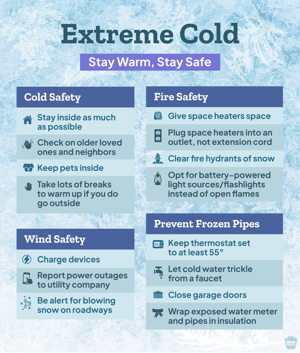 Pennsylvania Emergency Management Agency tweet media