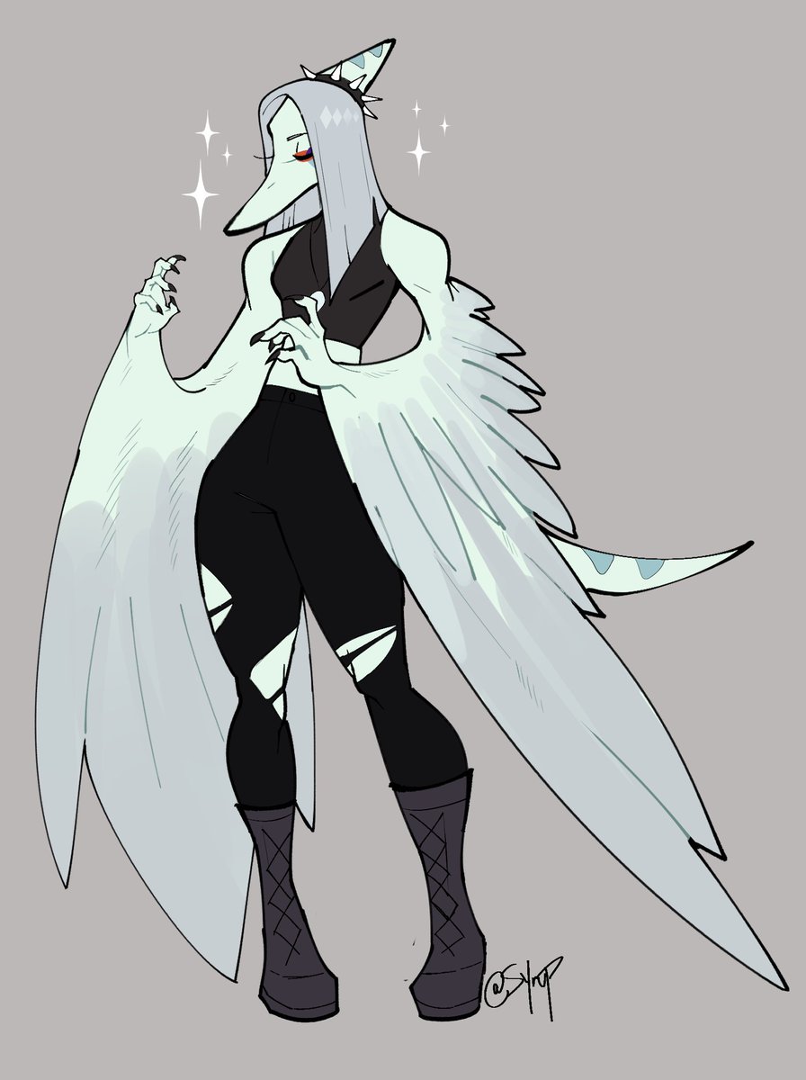 Thinking about Fang and their wings.
#snootgame #snootgameart